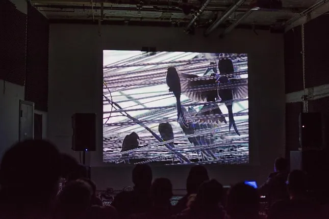 Photo from Télépresence performance (2018), courtesy of Paloma Kop